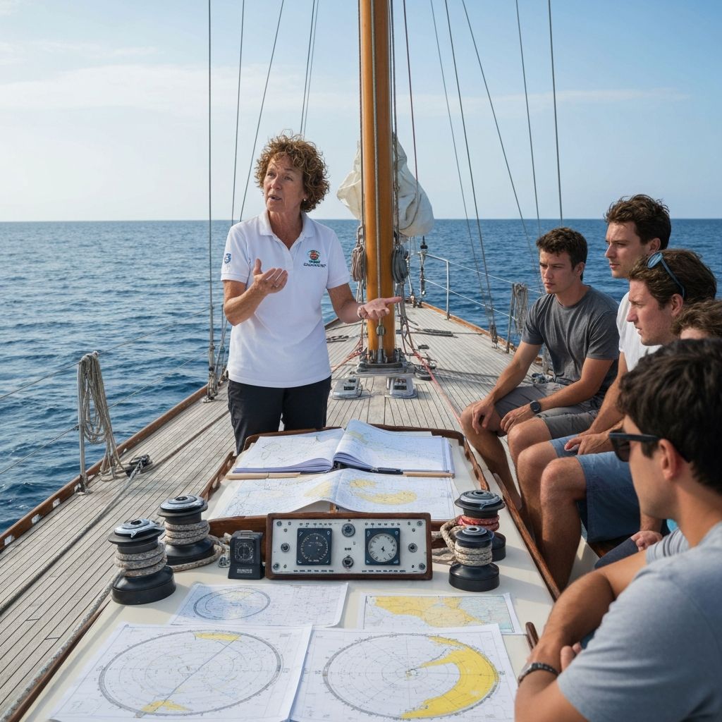 Kursy żeglarskie z certyfikowanymi instruktorami